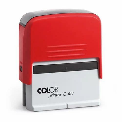 Colop logo - innovative stamp technology company with modern blue design